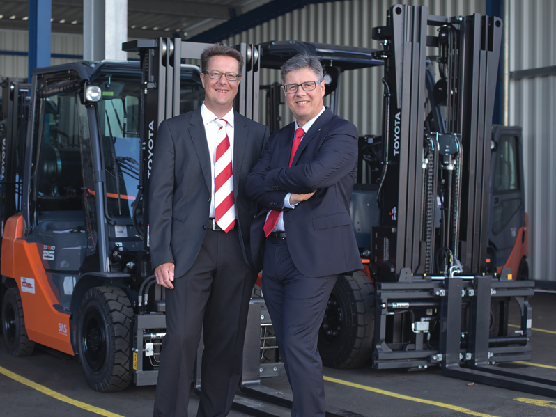 Geschäftsführer Roland und Markus Löffler